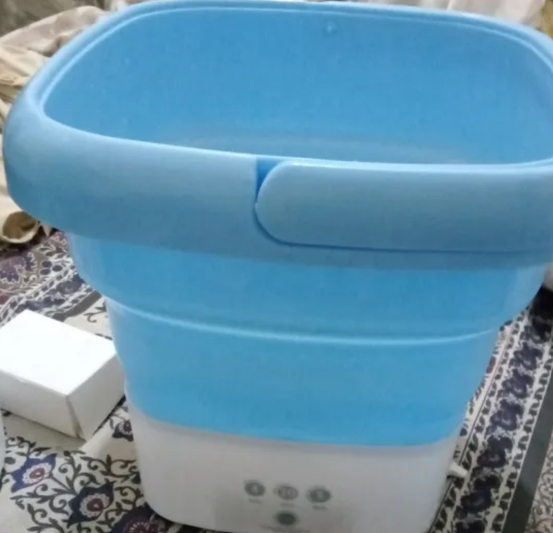 Foldable Washing Machine With Free Laundry Beads