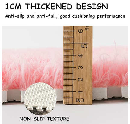 Plush Foaming Fur Mats