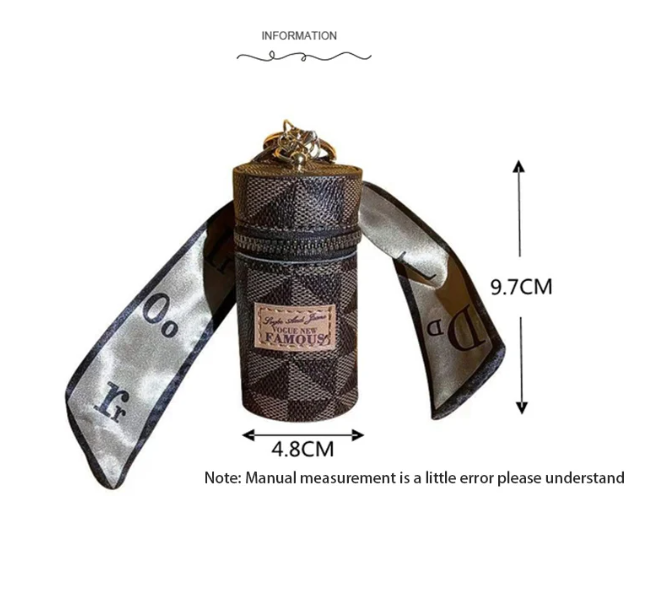 Cute Mini Bucket Keychain Pouch