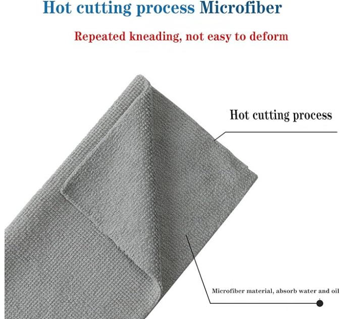 Reusable Microfibre Cleaning Clothes