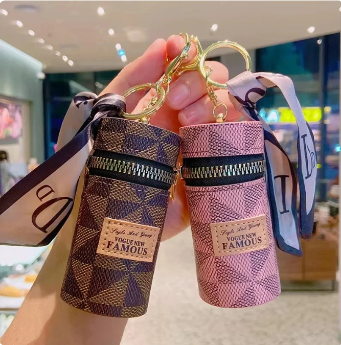 Cute Mini Bucket Keychain Pouch