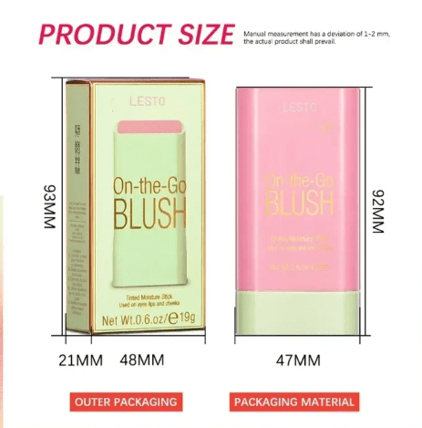 3pcs Blusher Sticker