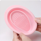 Silicone Makeup Brushes Cleaning Bowl