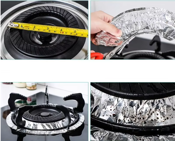 Kitchen Aluminium Foil Dust Proof Cover