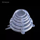 6-Pieces Transparent Food Insulation Sealing Covers