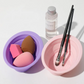 Silicone Makeup Brushes Cleaning Bowl