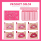 6pcs Matte Lipstick Set