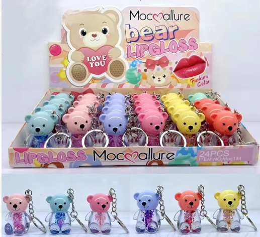 Cute Korean Teddy Bera Lipgloss