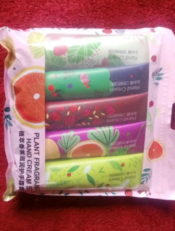 6pcs Ice Cream Shape Hand Cream Set