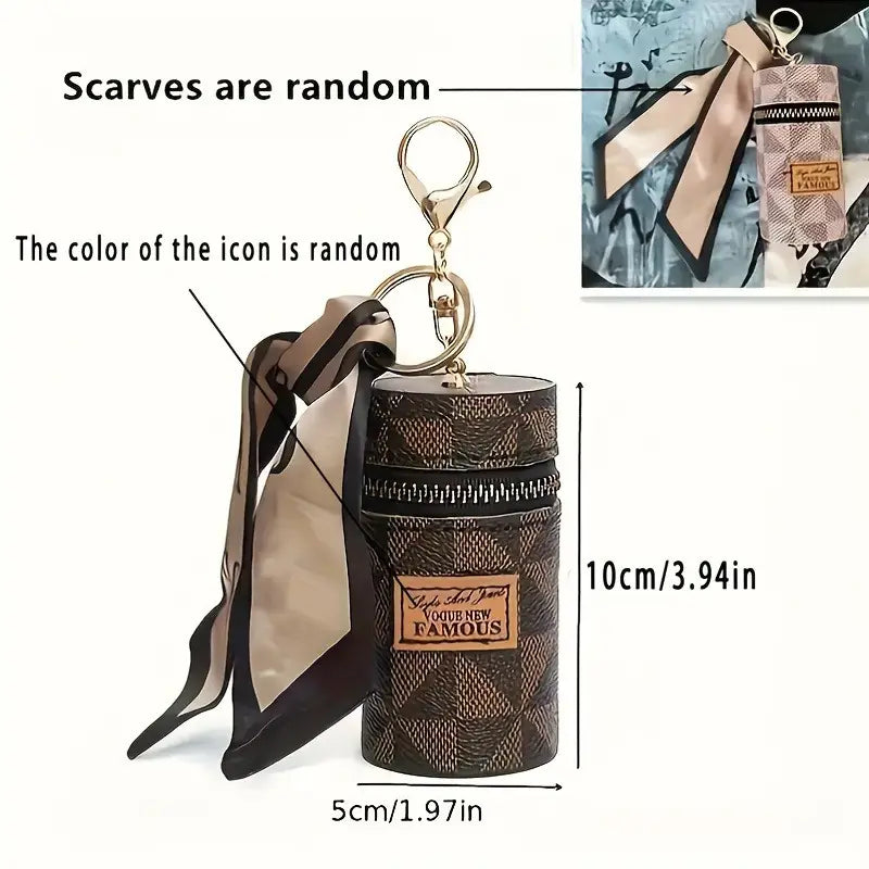 Bucket Keychain Pouch