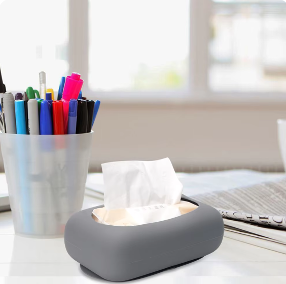 Tissue Box Storage Organizer Suction
