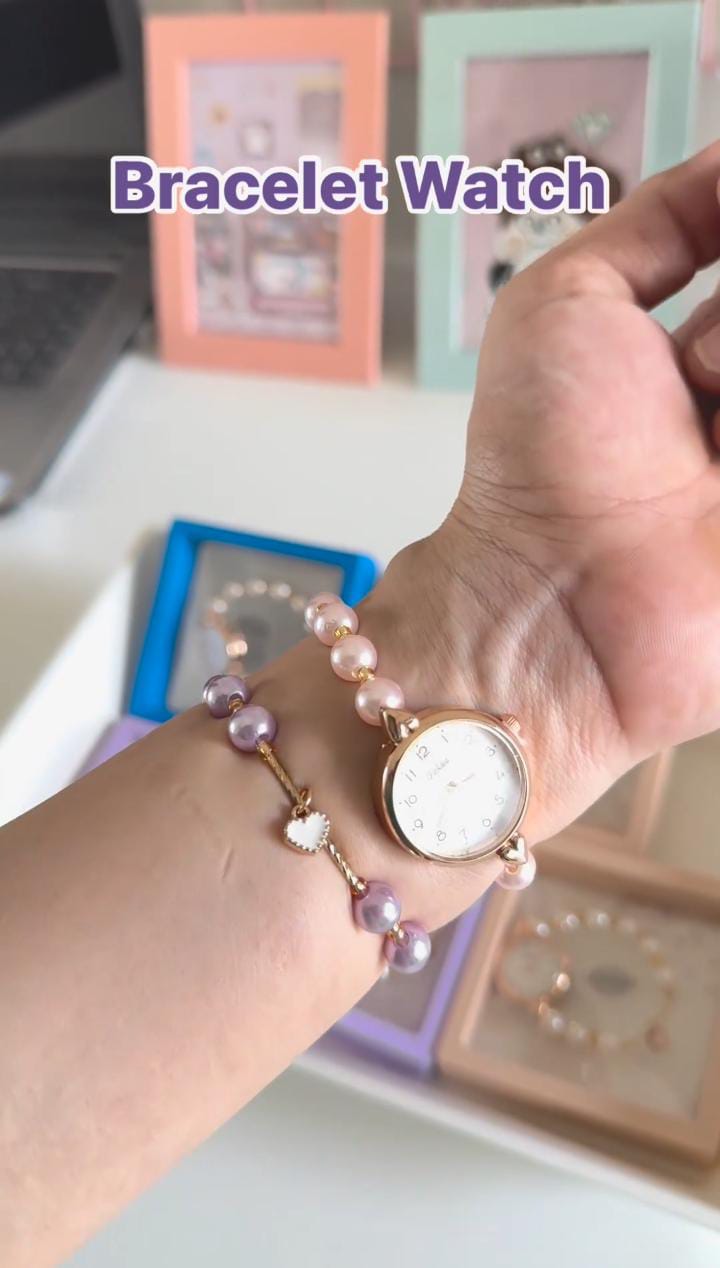 Ibbi Beads Bracelet Watch With Box