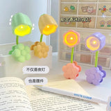 Kawai Mini Floral Clip Lamp