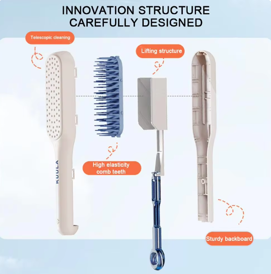 Telescopic Hair Comb Brush