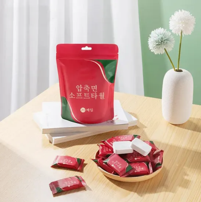 Compressed Candy Travel Towel