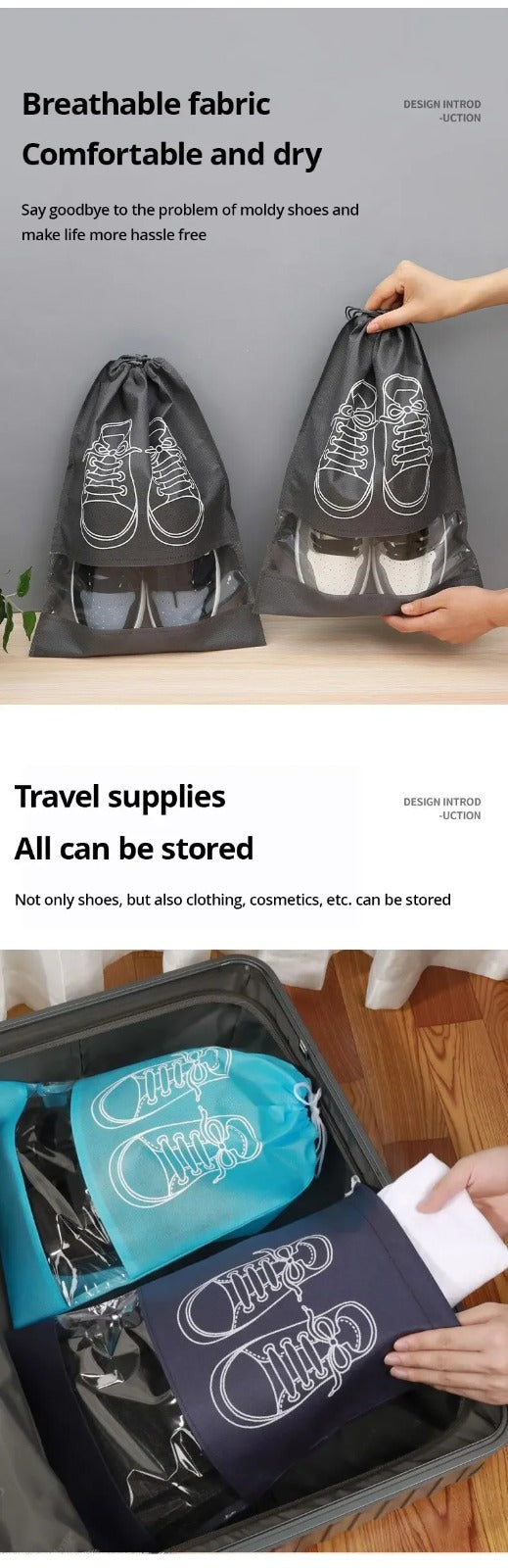 6pcs Shoes Storage Bags