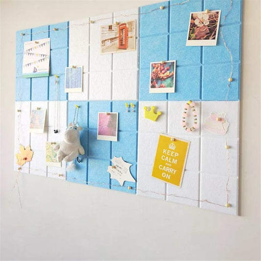 3D Self-adhesive Square Sticker Message Board ( Each Square )