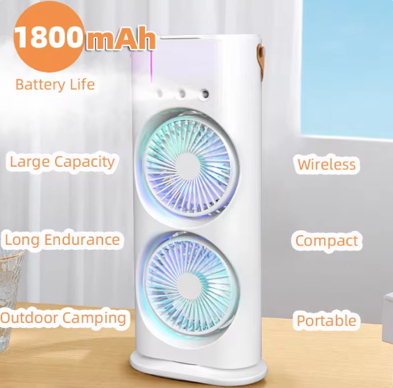 Twin Air Room Cooler Fan