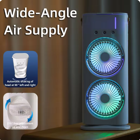 Twin Air Room Cooler Fan