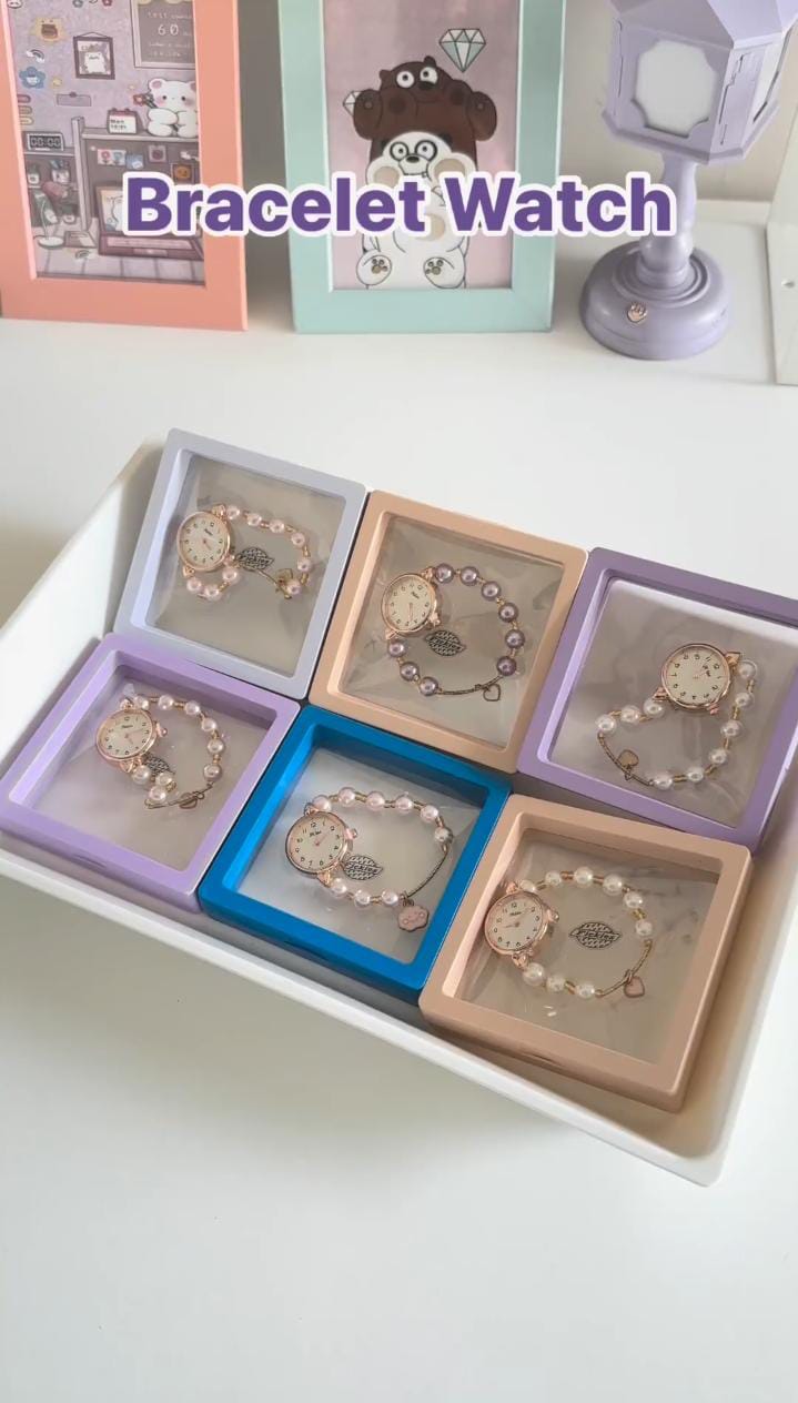 Ibbi Beads Bracelet Watch With Box