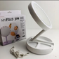 Led Fold-able Mirror USB Folding Lamp
