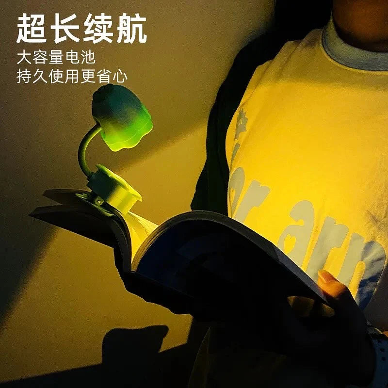 Kawai Mini Floral Clip Lamp