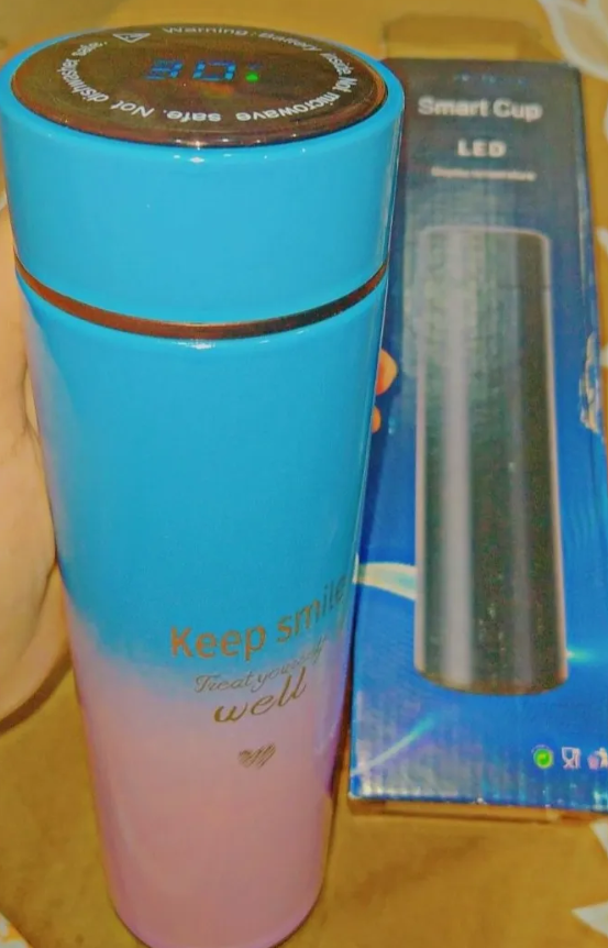 LED temperature Bottle