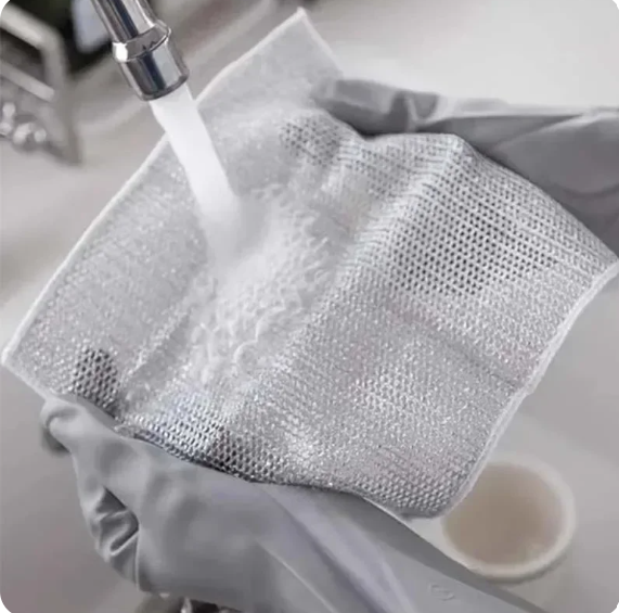 Kitchen Cleaning Washing Cloth Stove ( Pack of 4 )