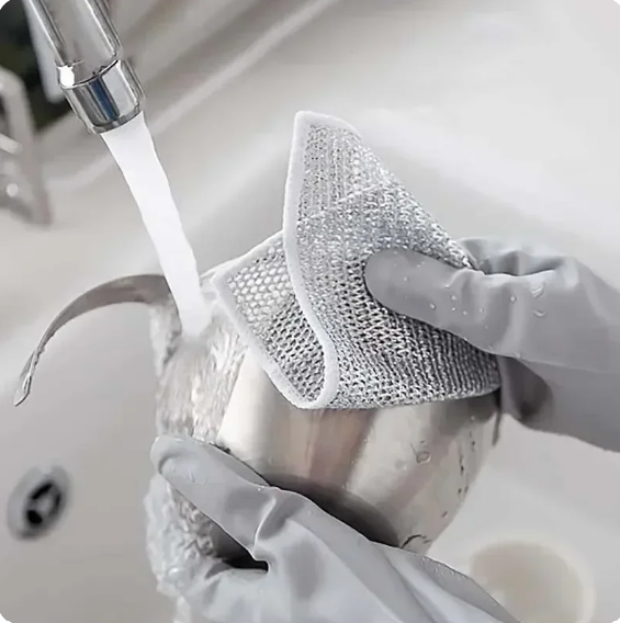 Kitchen Cleaning Washing Cloth Stove ( Pack of 4 )