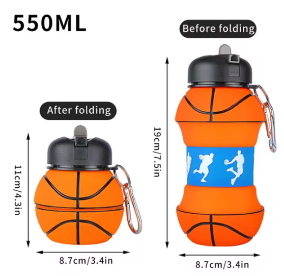 Foldable Ball Squishy Water Bottle