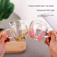 Double Wall Real Flowers Mug