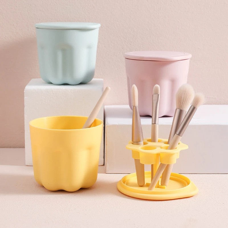 Makeup Brushes Cleaner With Holder
