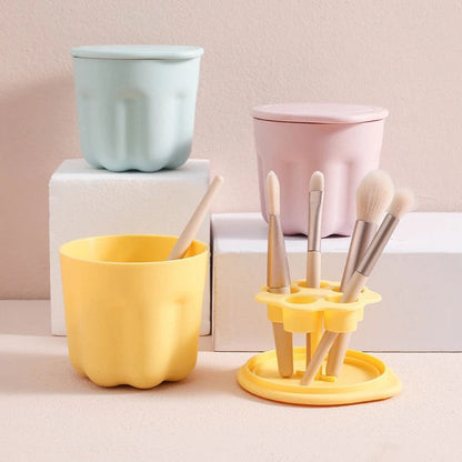 Makeup Brushes Cleaner With Holder