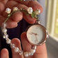 Flower Beads Bracelet Watch With Box