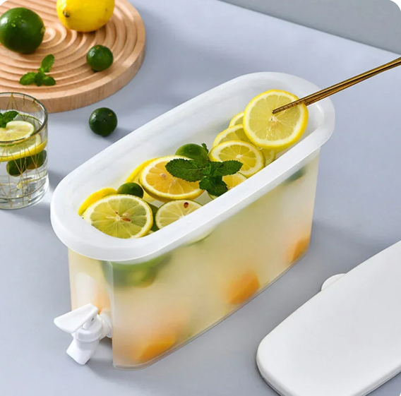 3.5L Cold Fridge Water Container With Tap