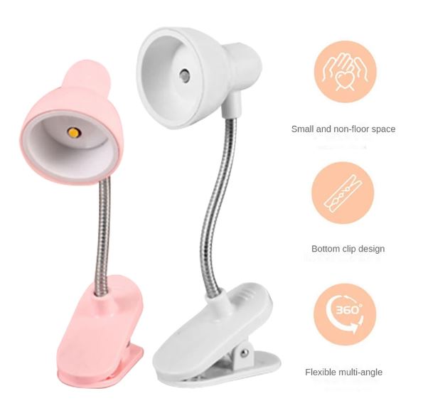 Cute Mini Clip Lamp
