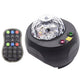 Wireless LED Projection Light Sound Control Auto Strobe Projector Lamp Bedroom Night Light (Black)