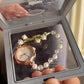Flower Beads Bracelet Watch With Box