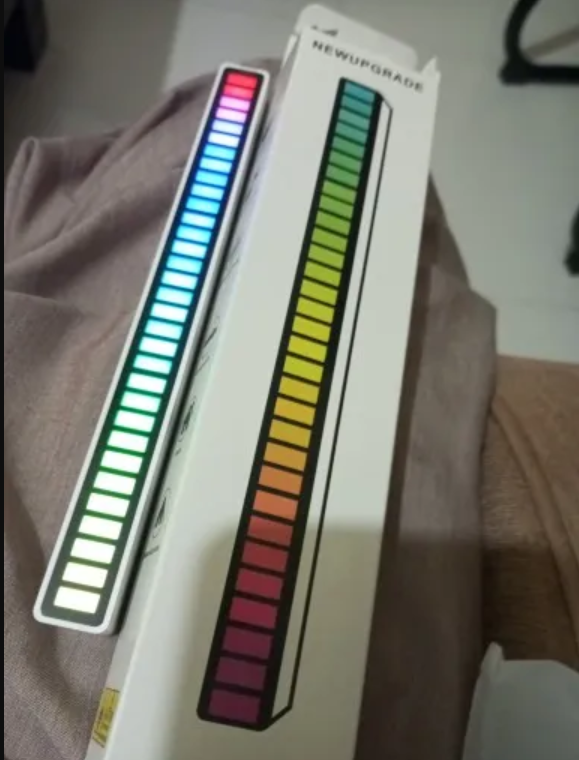 Colorful Sound Control Light USB/32 LED Voice Activated Pickup Rhythm Strip Light