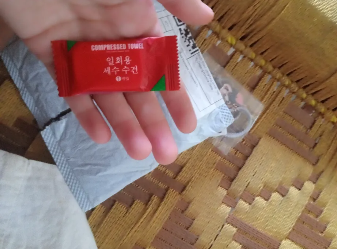 Compressed Candy Travel Towel