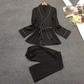 Silk Robe Gown Suit