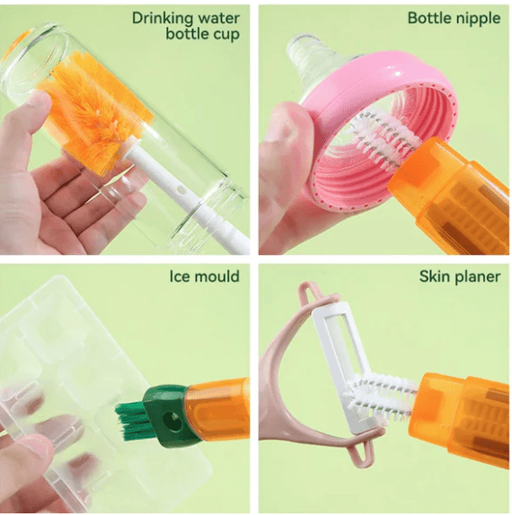 5 In 1 Bottle Cleaning Brush