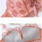 Lavender Gathered Lingerie Set - Stylish Bra and Panty with Beautiful Back