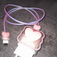 Cute Heart Charging Head and Cable Protector