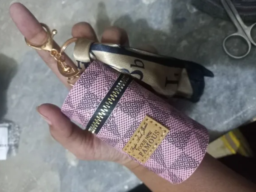 Cute Mini Bucket Keychain Pouch