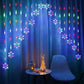 Star Snowflake LED String Lights Christmas Decoration Curtain Fairy Lights Wedding Party Garland Lamp Home Decor Xmas Gifts