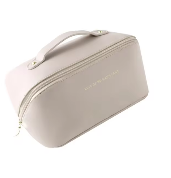 Cosmetic Leather Makeup Bag