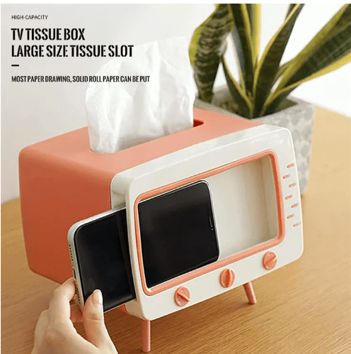 Television Tissue &amp; Mobile Holder