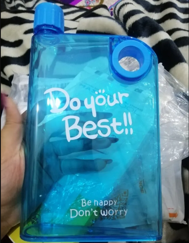 Notebook Style Water Book