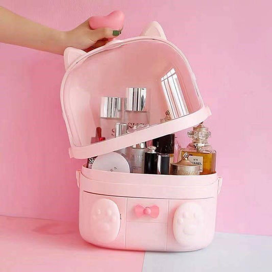 Cat Paw Make-Up Storage Box